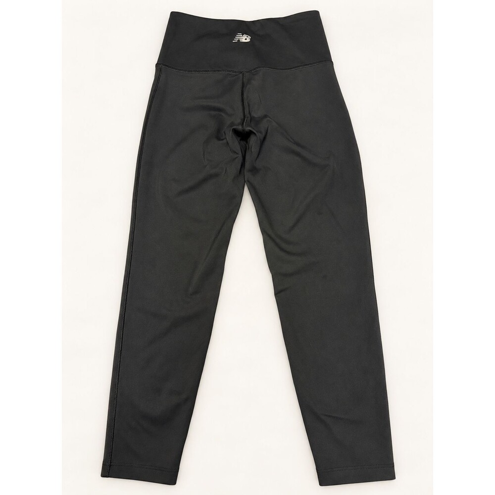 New Balance High Rise Leggings XS Black 87% Polyester 13% Spandex Athletic